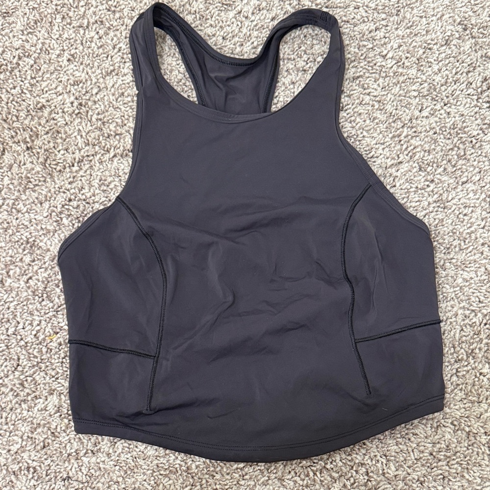 lululemon athletica Black Racerback Top